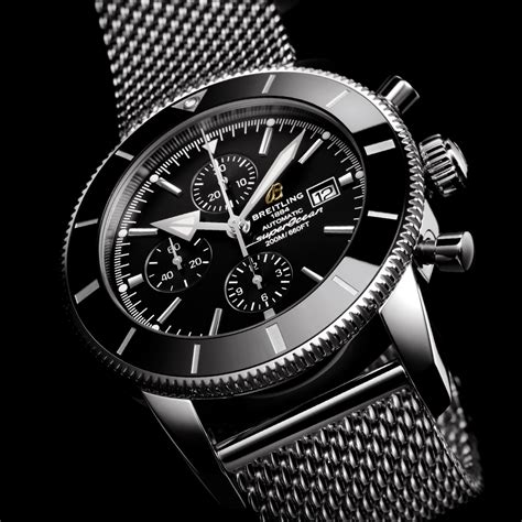 breitling superocean heritage ii 46 mm black dial|breitling superocean heritage ii review.